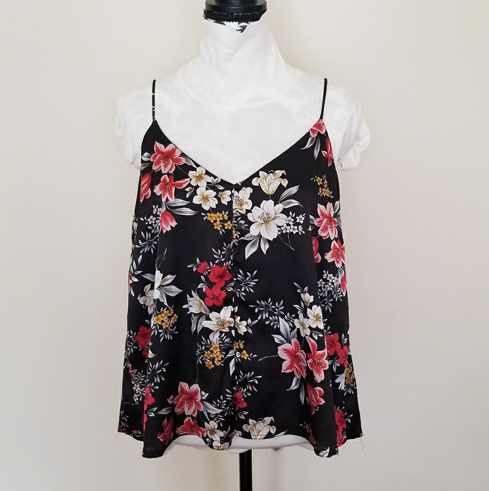LUSH floral tank top